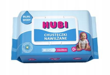 shumee Vlažni robčki z vodo 99,9 % Hubi s sponko 80 kosov - 1 pakiranje