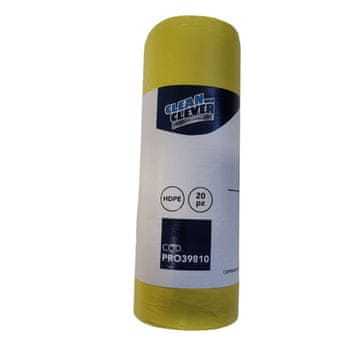 shumee Vrečke za smeti Durable Strong Yellow Strong Clean Clever 120L 20 kosov/rola