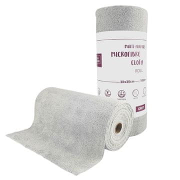 IDEA HOME Krpe iz mikrovlaken IH rola rakun 30x30cm A'50 siva