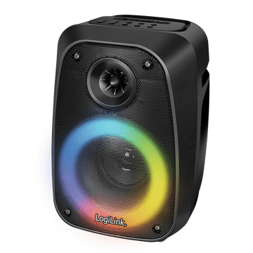 shumee Prenosni brezžični Bluetooth zvočnik TWS RGB LogiLink 10W EQ RGB BT5.0