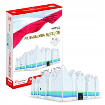 CubicFun 3D sestavljanka Cubic FUN Filharmonija Szczecin 98 kosov MC247H