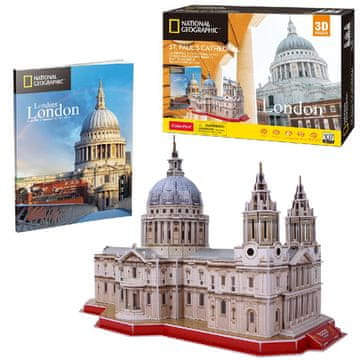 CubicFun 3D sestavljanka Cubic FUN National Geographic Katedrala sv. Pavla 107 kosov DS0991h