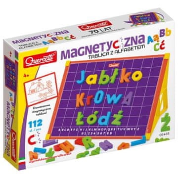 Quercetti Quercetti, magnetna abecedna tabla
