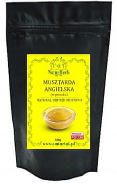 shumee Angleški gorčični prah 500 g znamke Naturini