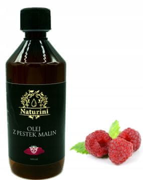 shumee Olje malinovih pešk, nerafinirano, naravno, 500 ml