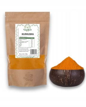 shumee Naravna vrhunska mleta kurkuma 500 g Naturini