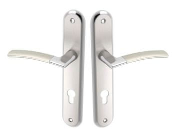 Kuchinox Ročaj na dolgi ploščici Luxor Satin 72 mm