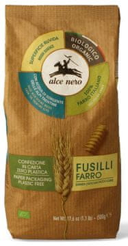 Alce Nero Alce nero Organske testenine s spiralami iz emmera 500 g