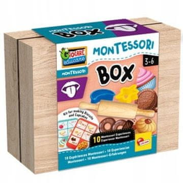 Lisciani Lisciani lisciani montessori BOX taste postanite mojster slaščic!