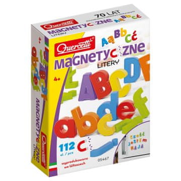 Quercetti Quercetti, magnetne črke 112 magnetnih črk
