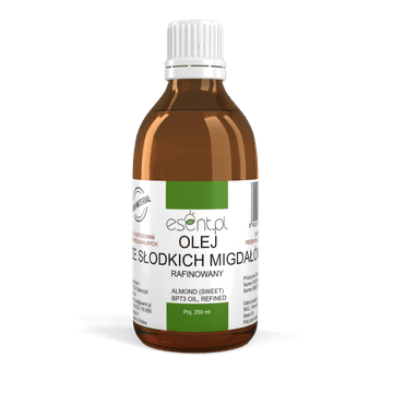 éS Rafinirano sladko mandljevo olje 250 ml.