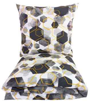 shumee Posteljnina iz bombaža 160x200, poljski proizvajalec, močan 100% bombaž