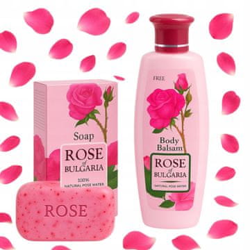 Rose of Bulgaria Losjon za telo z vrtnico + milo iz vrtnic