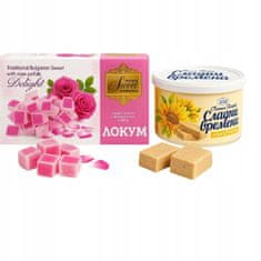 Zaharni Zavodi Set bolgarskih sladkarij Lokum Rose Halva Darilo