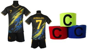 shumee Otroški nogometni dres Ronaldo Al Nassr, majica + kratke hlače KS 158