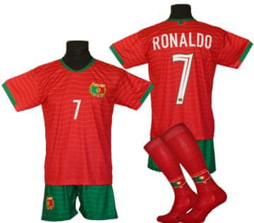shumee Otroški nogometni dres Ronalda Portugalske - BG 140