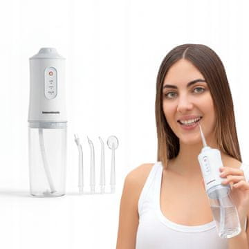 InnovaGoods Brezžični prenosni zobni irigator InnovaGoods Denter - nastavljiv