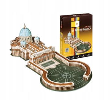 CubicFun 3D sestavljanka Cubic FUN Bazilika sv. Petra 56 kosov - C244H