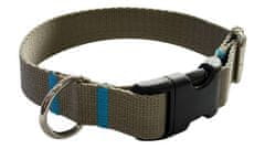 Ovratnica za psa 2 cm z nastavljivo olivno zaponko Ovratnica za psa 2 cm z nastavljivo olivno zaponko XS: 20-28 cm
