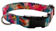 Ovratnica za psa 2,5 cm z zaponko Nastavljiva ovratnica za psa StreetArt Fasten 2,5 cm z zaponko Nastavljiva ovratnica za psa StreetArt Fasten XS: 20-28 cm