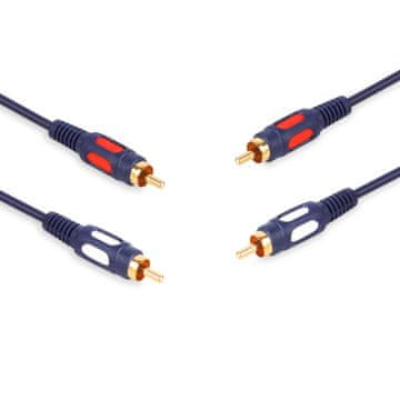 KABEL 2x RCA (CINCH) VTIČ - 2x RCA VTIČ (CINCH) 1,5 m