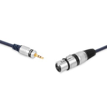shumee 3,5 mm stereo vtič - XLR 3-PIN vtičnica kabel vitalco 3,5 mm stereo vtič - XLR 3-PIN vtičnica kabel vitalco 3,0 m (MK21)