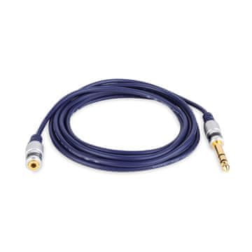 shumee Kabelski vtič 6,3 stereo - vtič 3,5 stereo vtičnica vitalco kabelski vtič 6,3 stereo - vtič 3,5 stereo vtičnica vitalco 3,0 m (MK69)