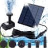 Učinkovita solarna vrtna črpalka za fontano ZA XXL ribnik + filter