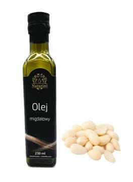 shumee Mandljevo olje iz sladkih nepraženih mandljev, stisnjenih na Poljskem 250 ml