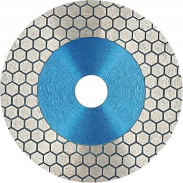 shumee Diamantno rezilo za rezanje kamnite keramike pod kotom 45°, posnemanje robov, 125 mm