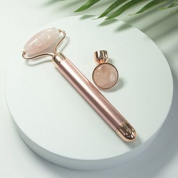 shumee Vibracijski valjček za obraz Yeye Rose Quartz