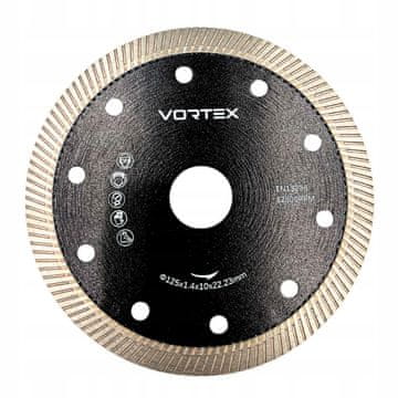 shumee Turbo diamantno rezilo ZA rezanje kamna in granita 125 MM vrtinčno