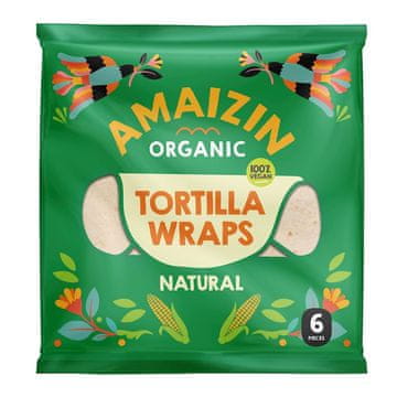 Amaizin Amaizin organski tortiljini kruhki (6 kosov) 240 g