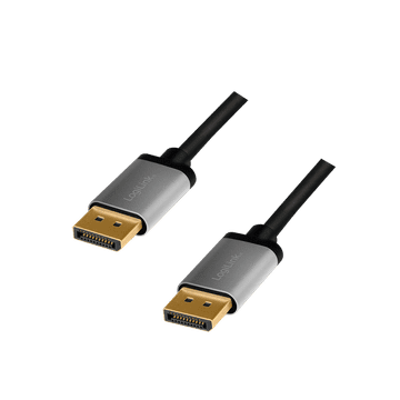 shumee DisplayPort 4K/60Hz 1.2 DP/M na DP/M kabel 5 m aluminijast LogiLink UHD avdio + video