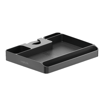 shumee Namizni organizator za držalo za monitor. Nosilnost 3 kg. Črne barve.