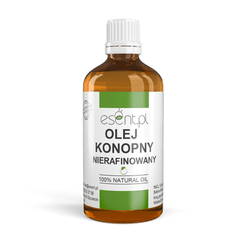 shumee Nerafinirano, hladno stiskano konopljino olje, 100 ml