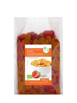 Bio-Life Koruzni kosmiči z jagodami bio 200 g