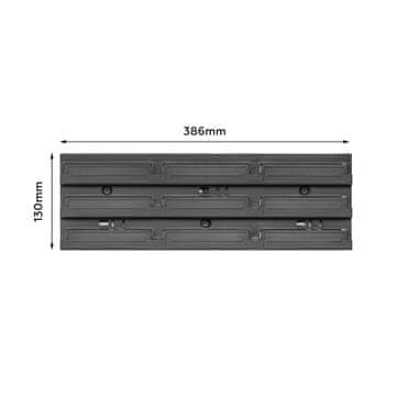 Kistenberg Delavniška plošča za orodje 390 x 130 mm stenska