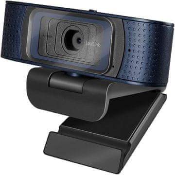 shumee Spletna kamera LogiLink HD USB Pro UA0379, 80°, Full HD, samodejno ostrenje, dvojni mikrofon, zaklop kamere, Plug&Play