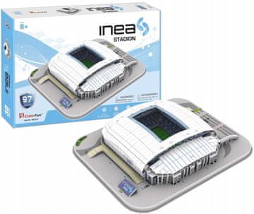 CubicFun 3D sestavljanka Cubic FUN Stadion Lech Poznań 97 kosov 20257