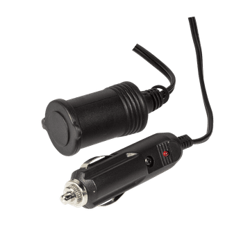 shumee Podaljševalni kabel za vžigalnik LogiLink 3 m, 12 V, varovalka, črne barve, za avto