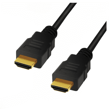shumee HDMI 2.1 Ultra High Speed 8K/60Hz 4K/120Hz kabel 2m LogiLink 48Gbit črne barve