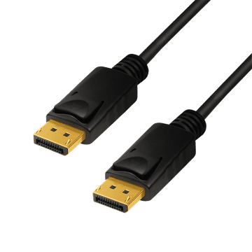 shumee DisplayPort 1.4 DP kabel 8K/60Hz 4K/120Hz UHD LogiLink 1m pozlačeni konektorji