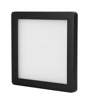 shumee LED nadgradna svetilka za pod omarico črna 3W 4000K 180 lm 12V SLL04