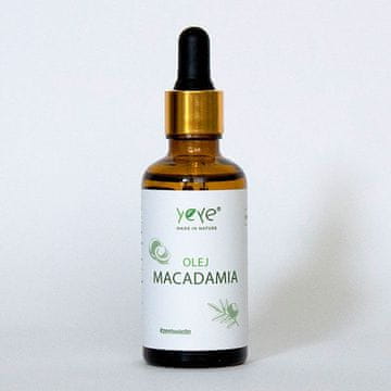 shumee Olje makadamije, hladno stiskano, nerafinirano, 50 ml, yeye, narejeno v naravi
