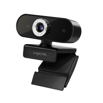 shumee Spletna kamera LogiLink HD USB z mikrofonom - 720p, 30 FPS, univerzalni nosilec