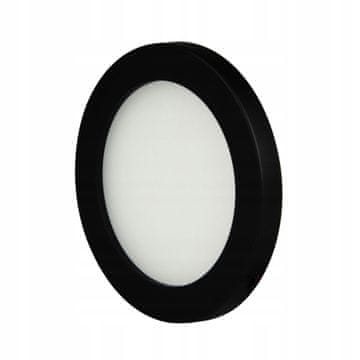 shumee LED nadgradna svetilka za pod omarico črna 4W 6000K 180 lm 12V SLL05