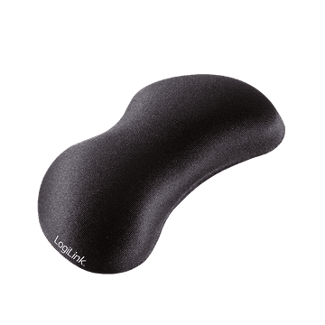 shumee LogiLink ergonomska računalniška miza z gelom za zapestja