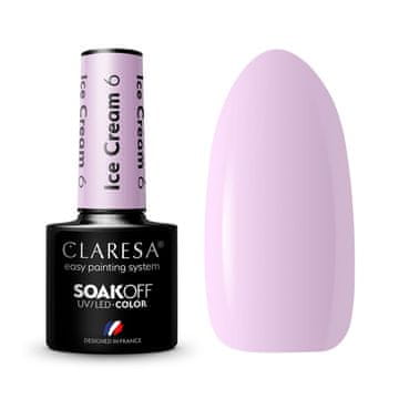 Claresa Claresa hibridni lak za nohte, barva sladoleda 6,5 g