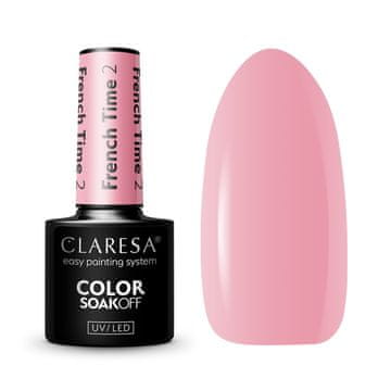 Claresa Claresa hibridni lak za nohte French Time 2 - 5 g